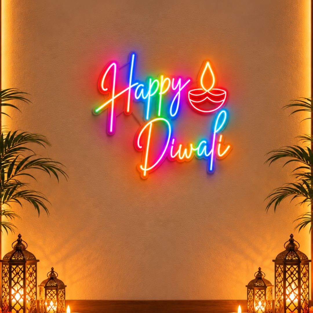 Happy Diwali FloRo Sign