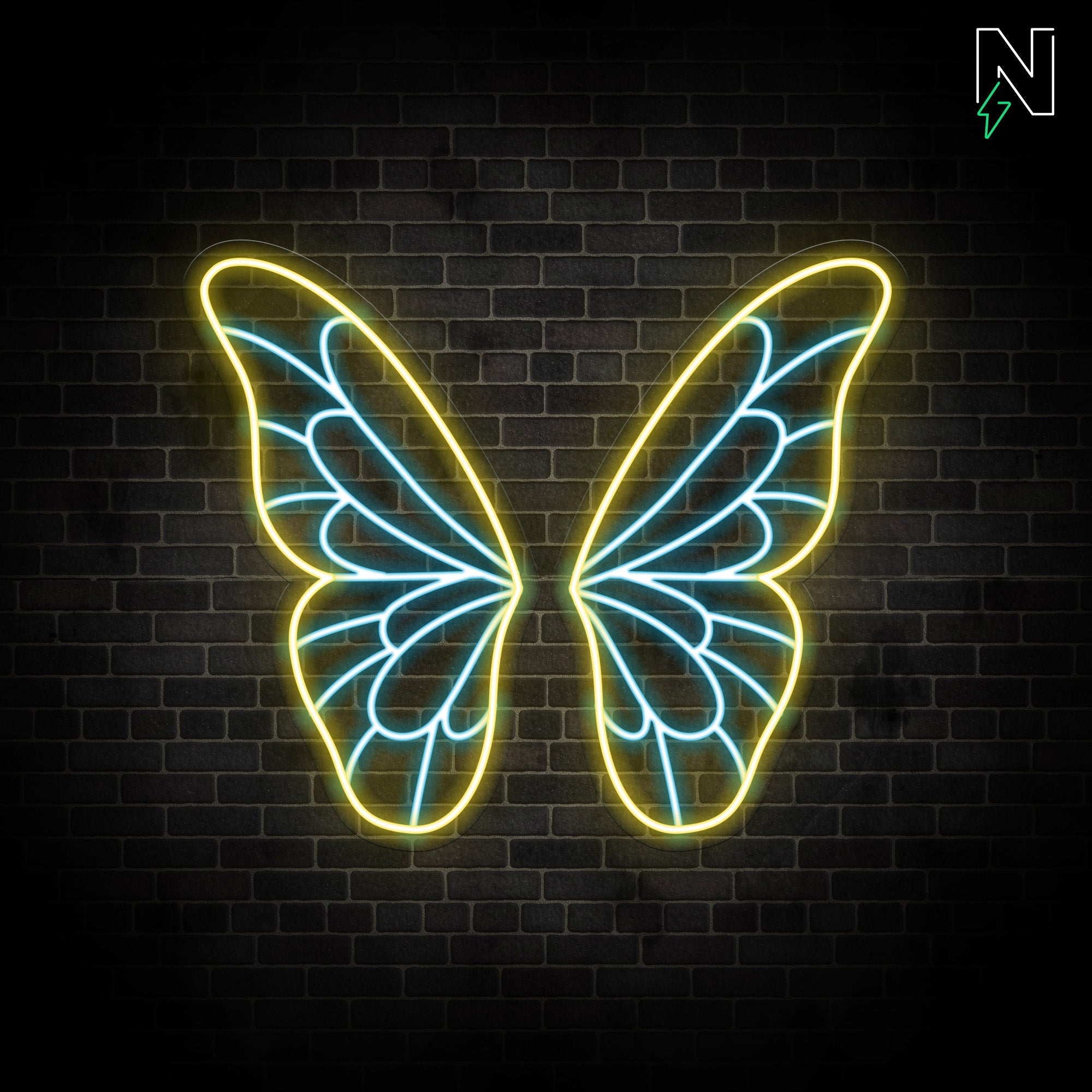 Butterfly Wings Neon Sign