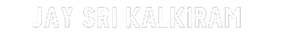 Custom Neon: Jay sri kalki...