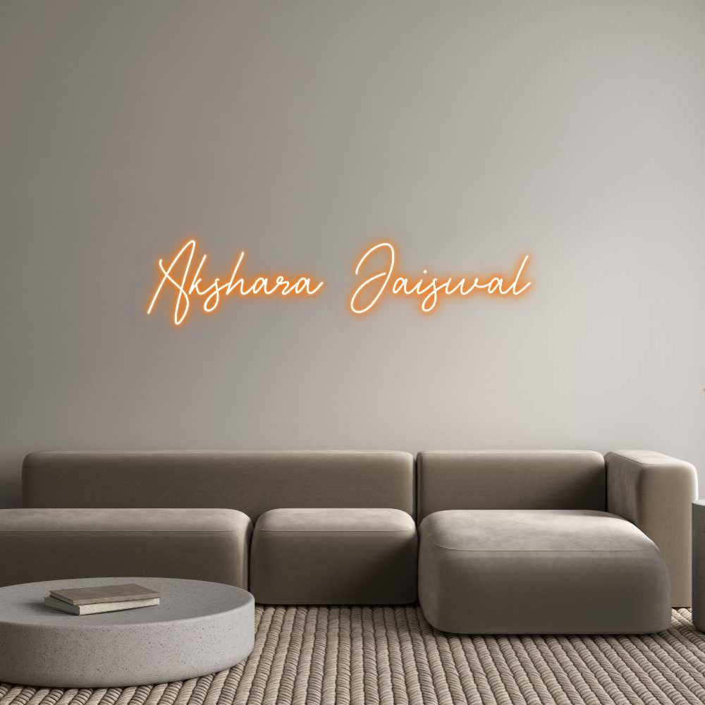 Custom Neon: Akshara Jaisw...