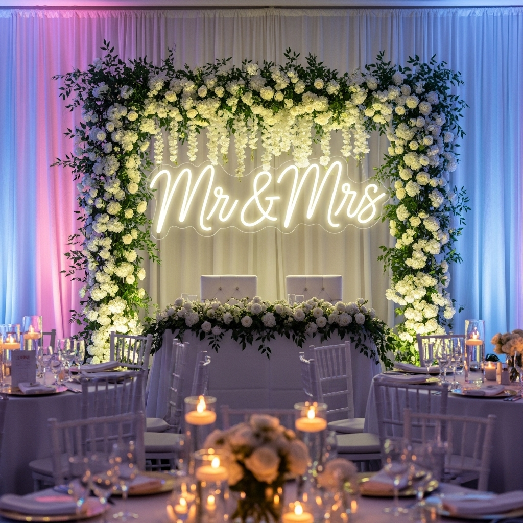 neon sign Wedding Decor 