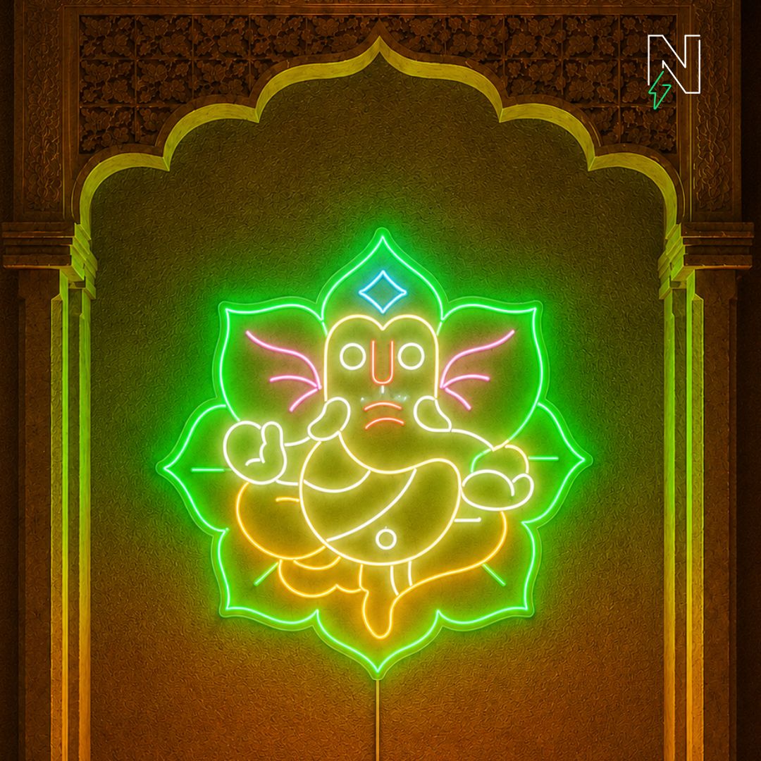 Ganesh Neon Sign