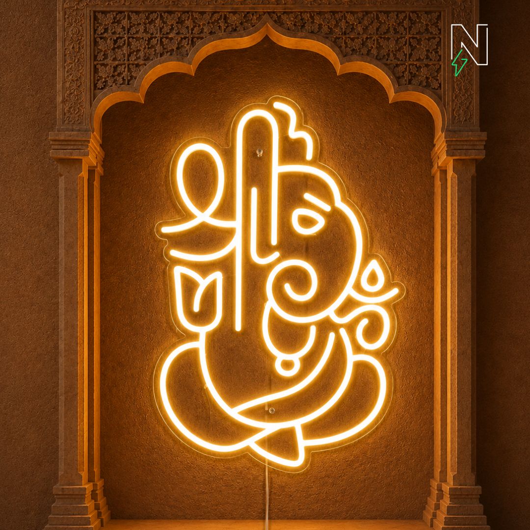 Shree Ganesh Neon Sign