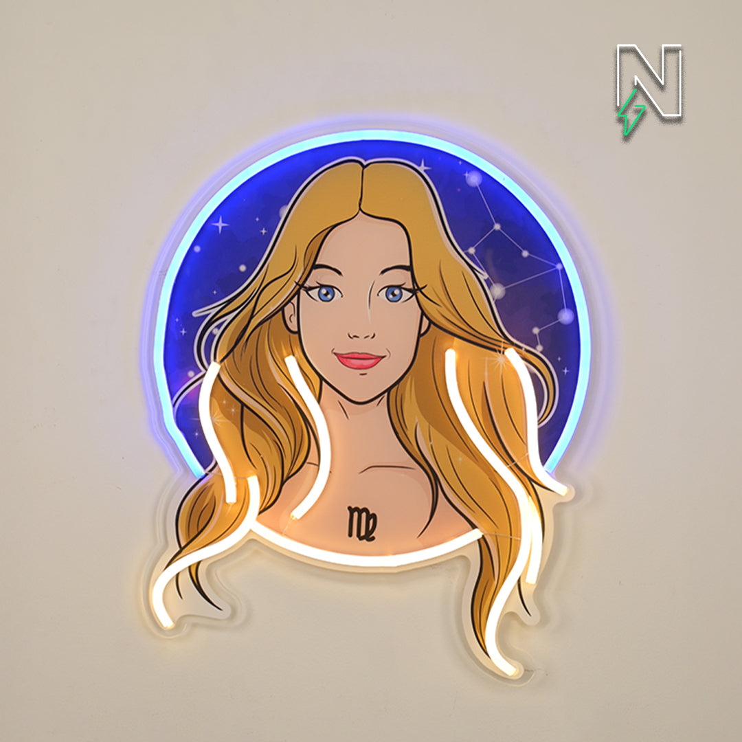 Virgo Neon Sign