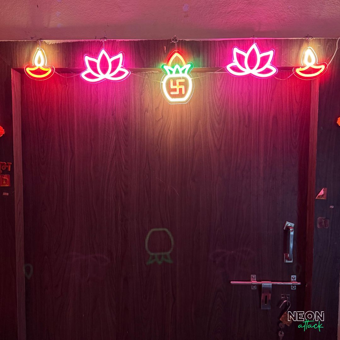 Neon Lights Toran / Bandarwal
