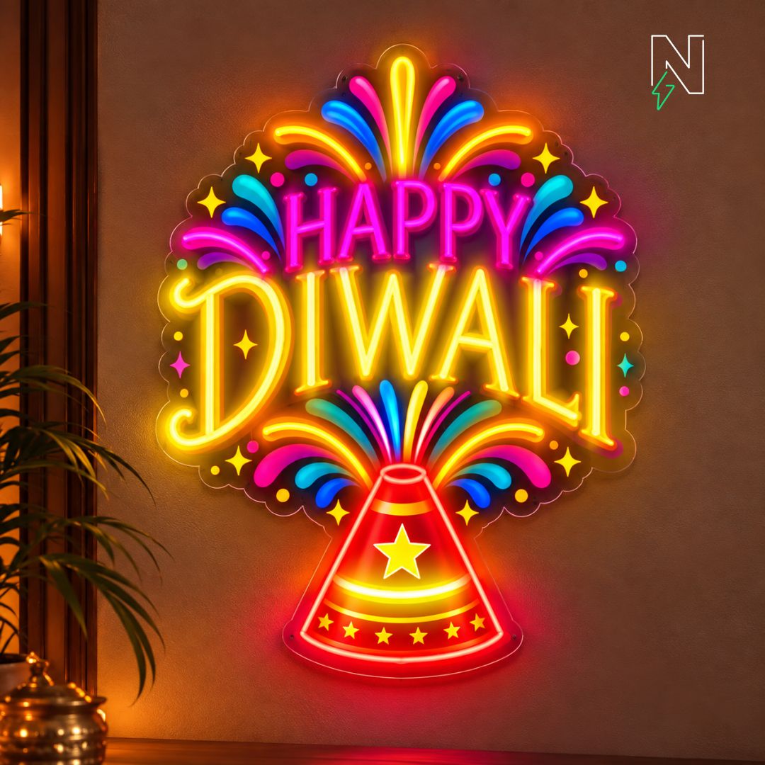 Happy Diwali With Anar UV+Neon