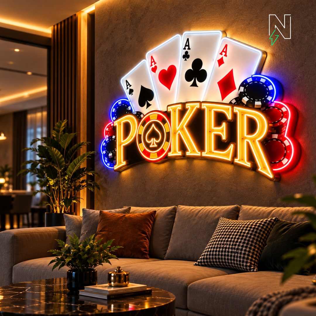 Poker UV+ Neon