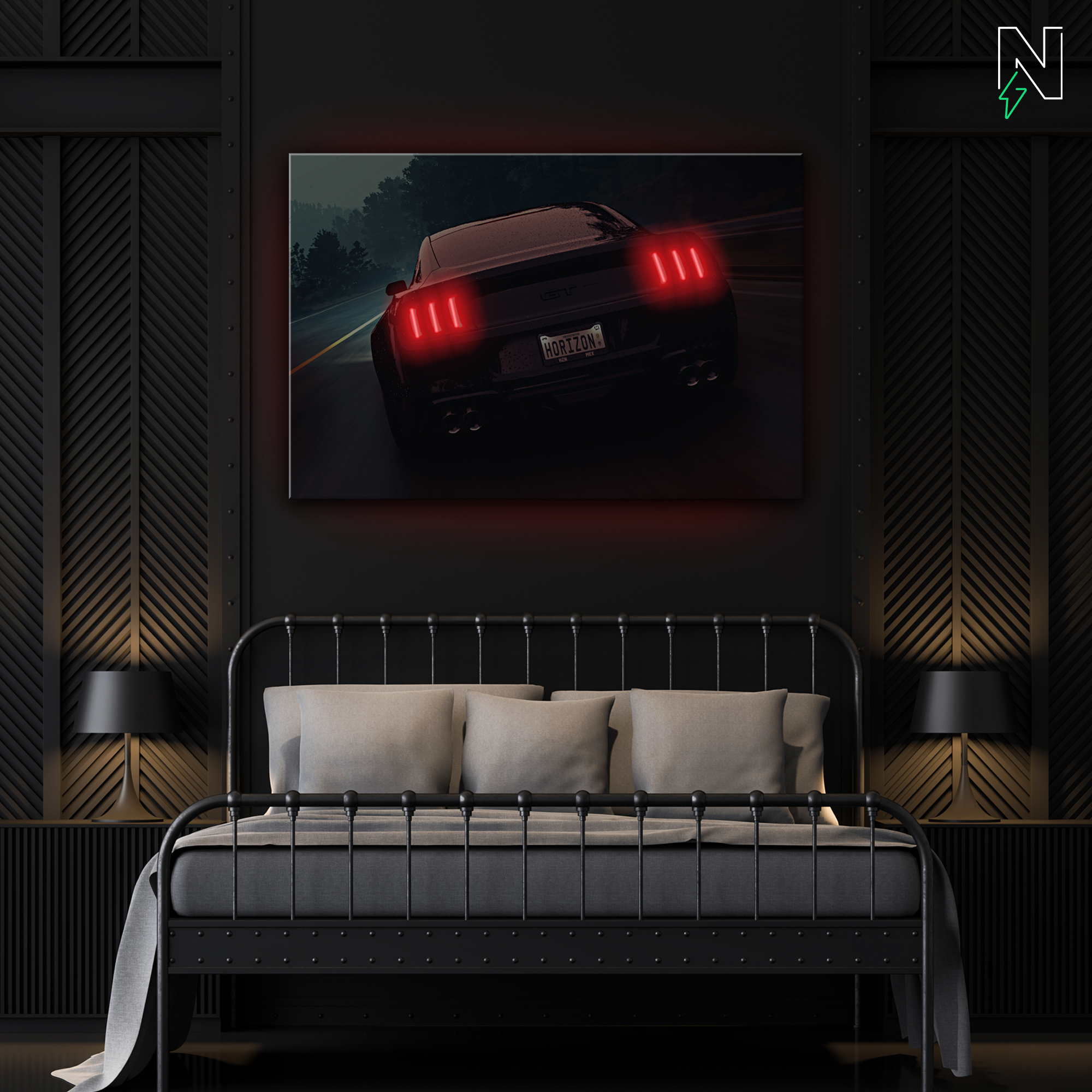 Mustang V3 LED Neon Art