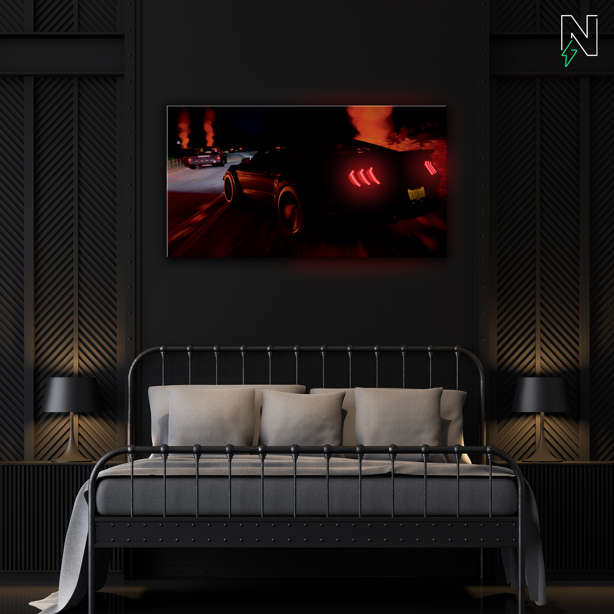 Mustang V1 LED Neon Art