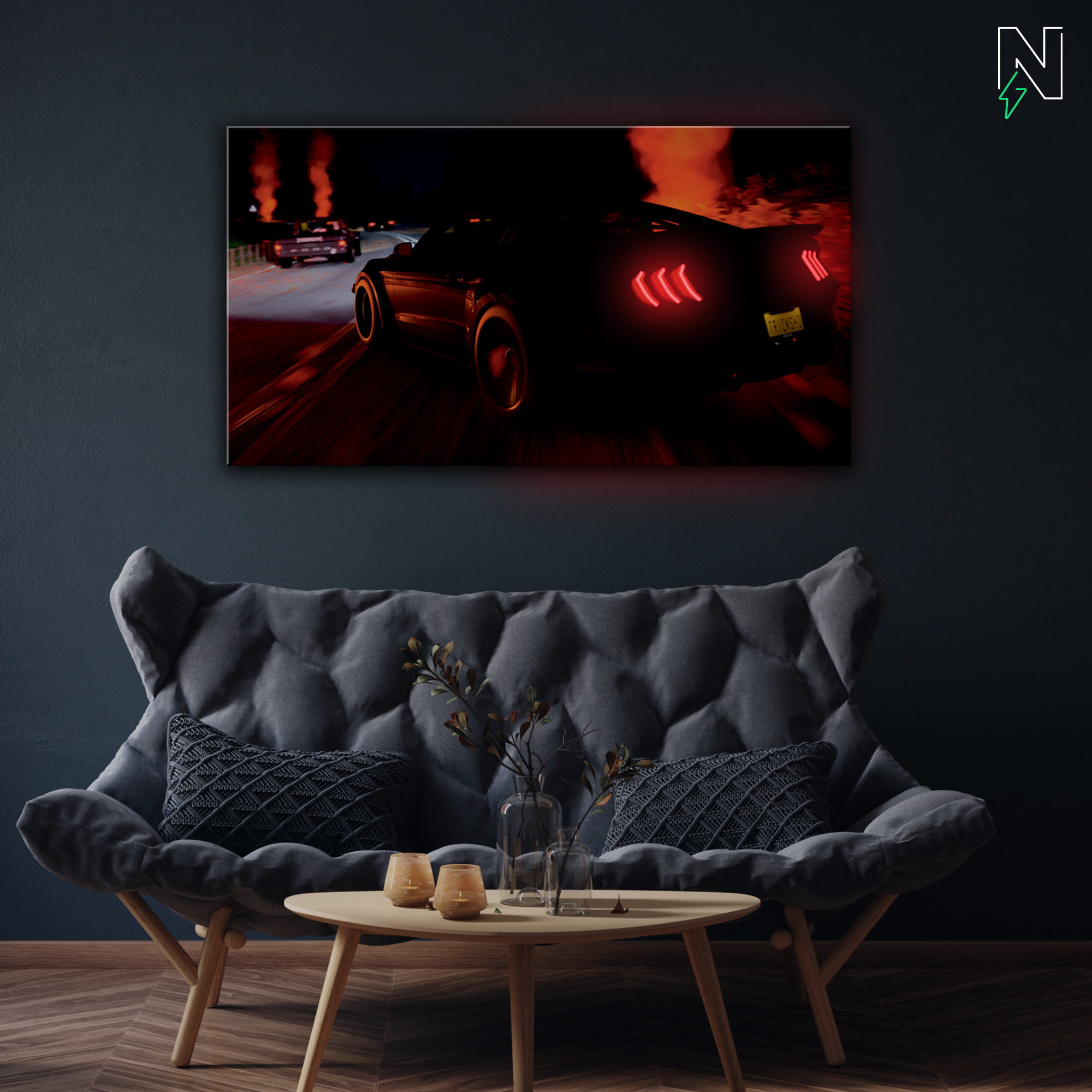 Mustang V1 LED Neon Art