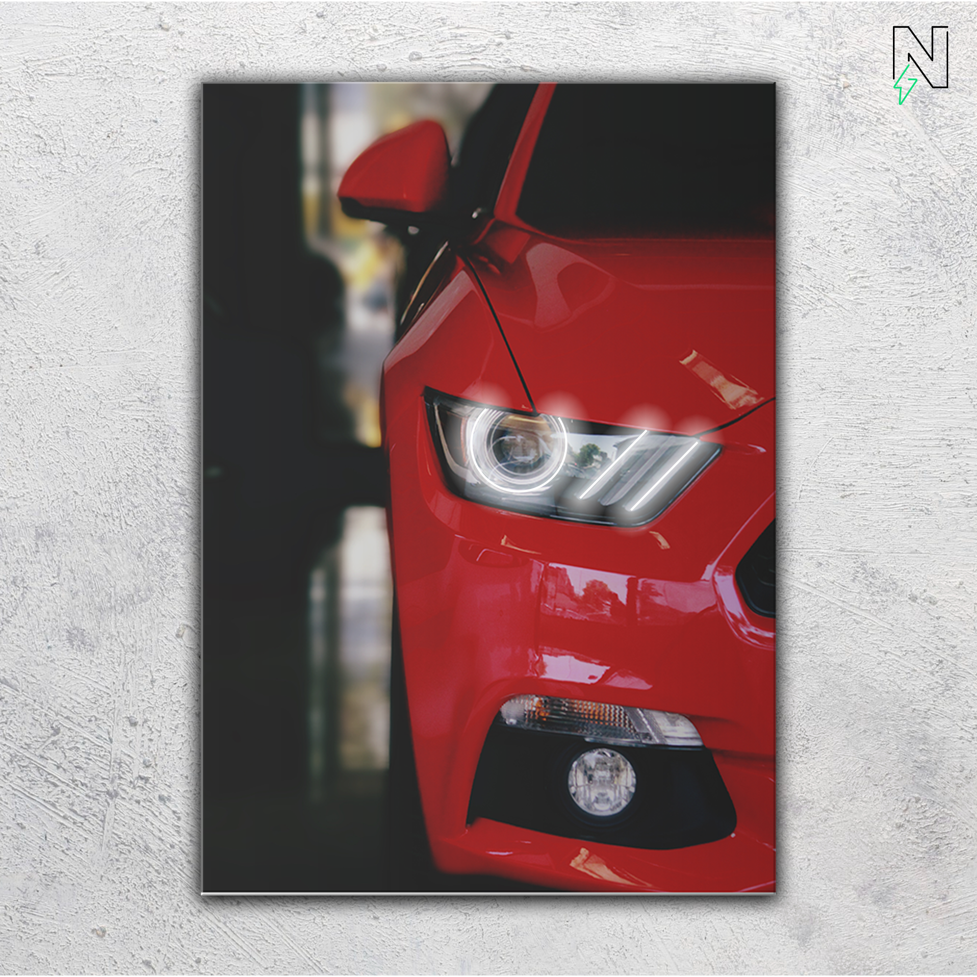 Mustang V4 LED Neon Art
