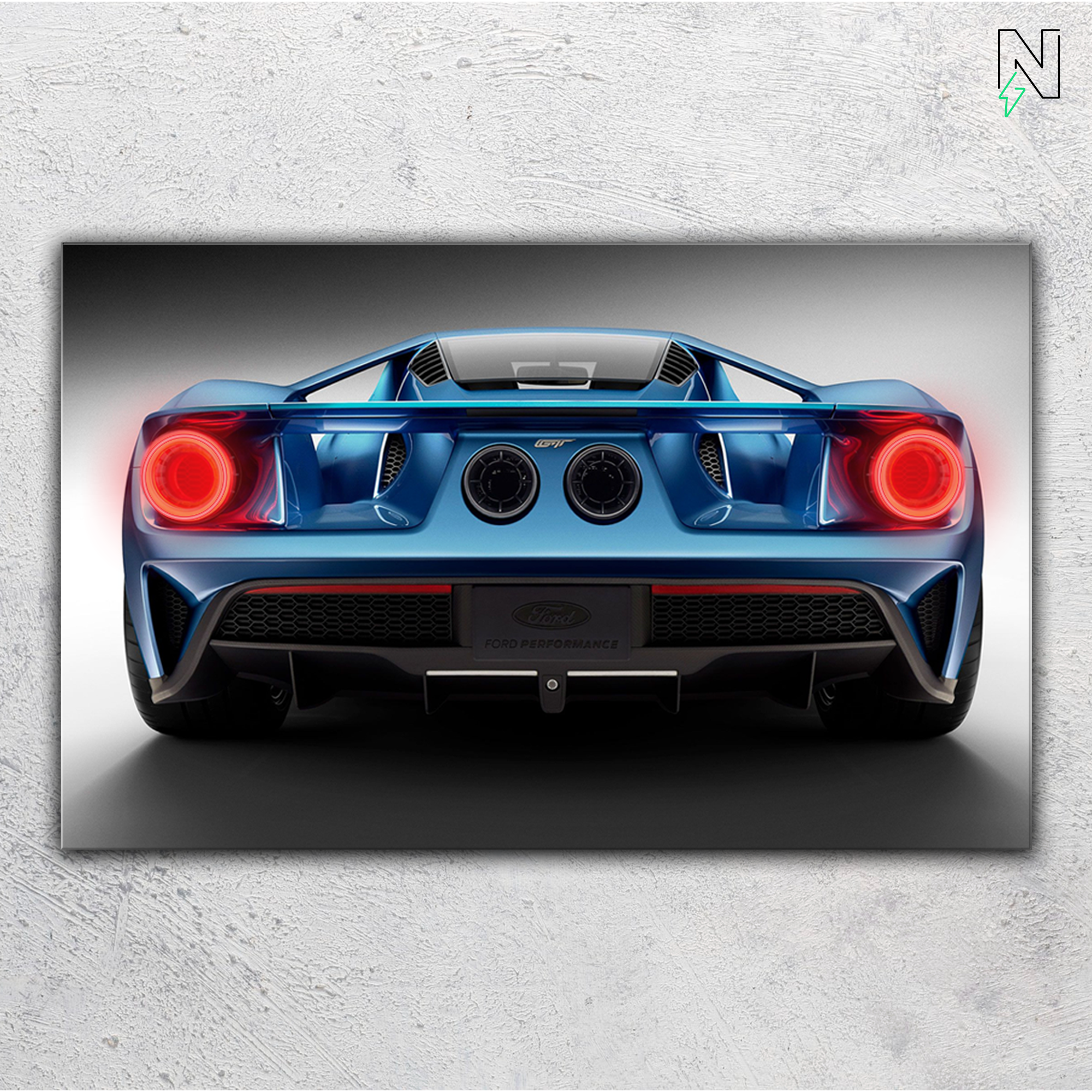 Nissan V2 GTR LED Neon Art