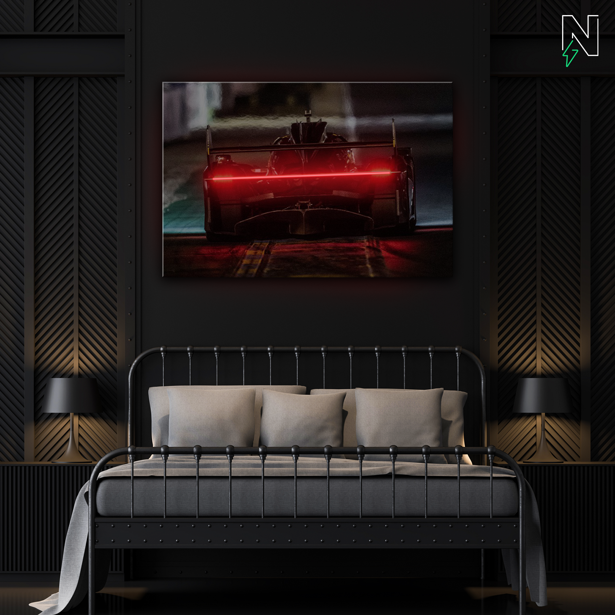 F1 LED Neon Art
