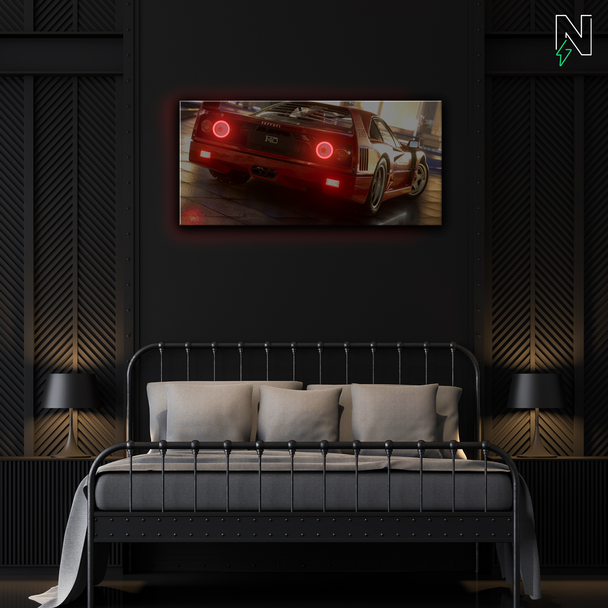 Ferrari LED Neon Art