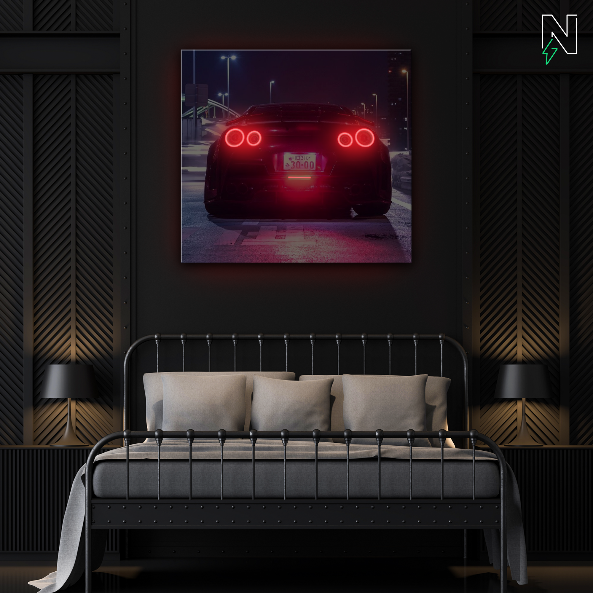 Mustang V2 LED Neon Art