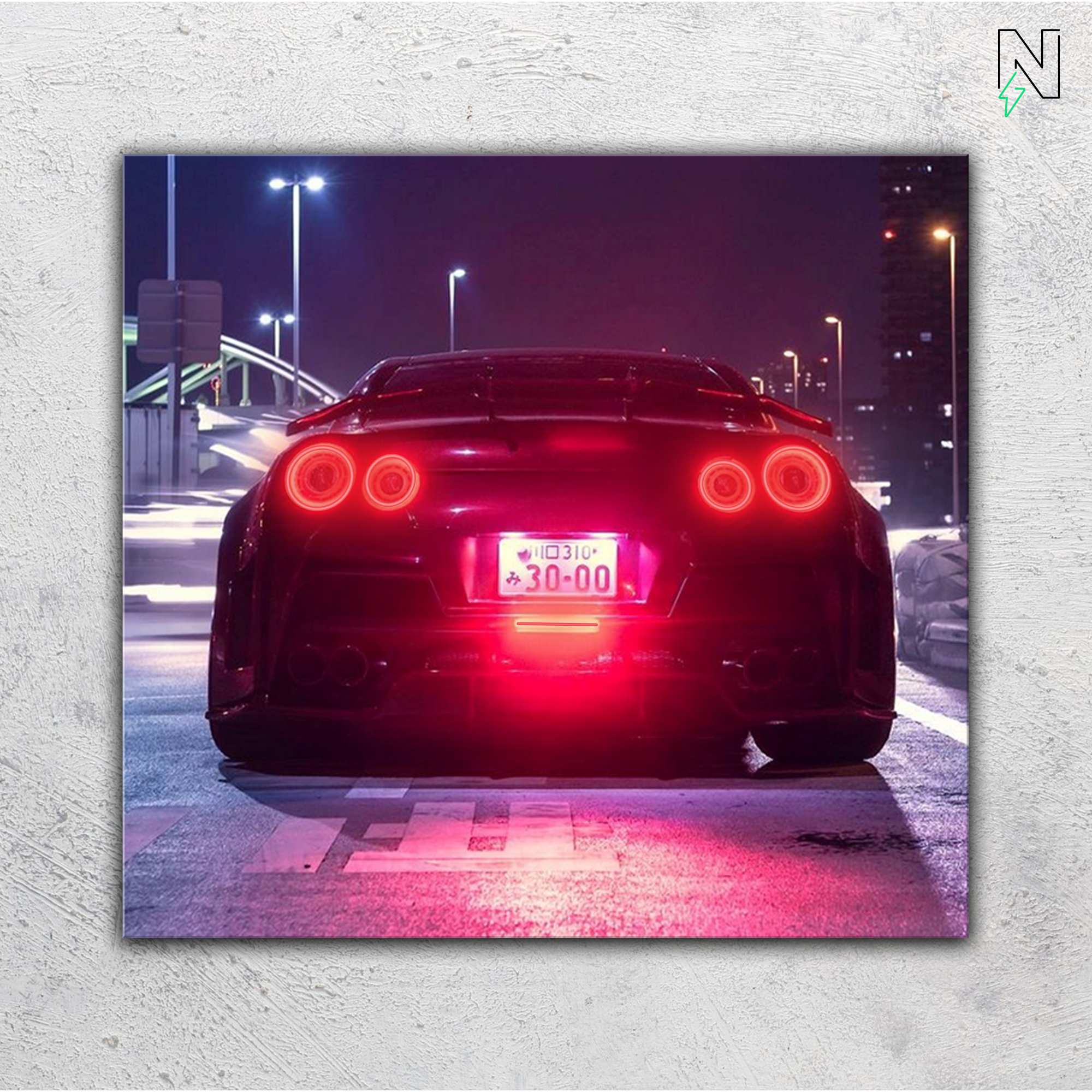 Mustang V2 LED Neon Art