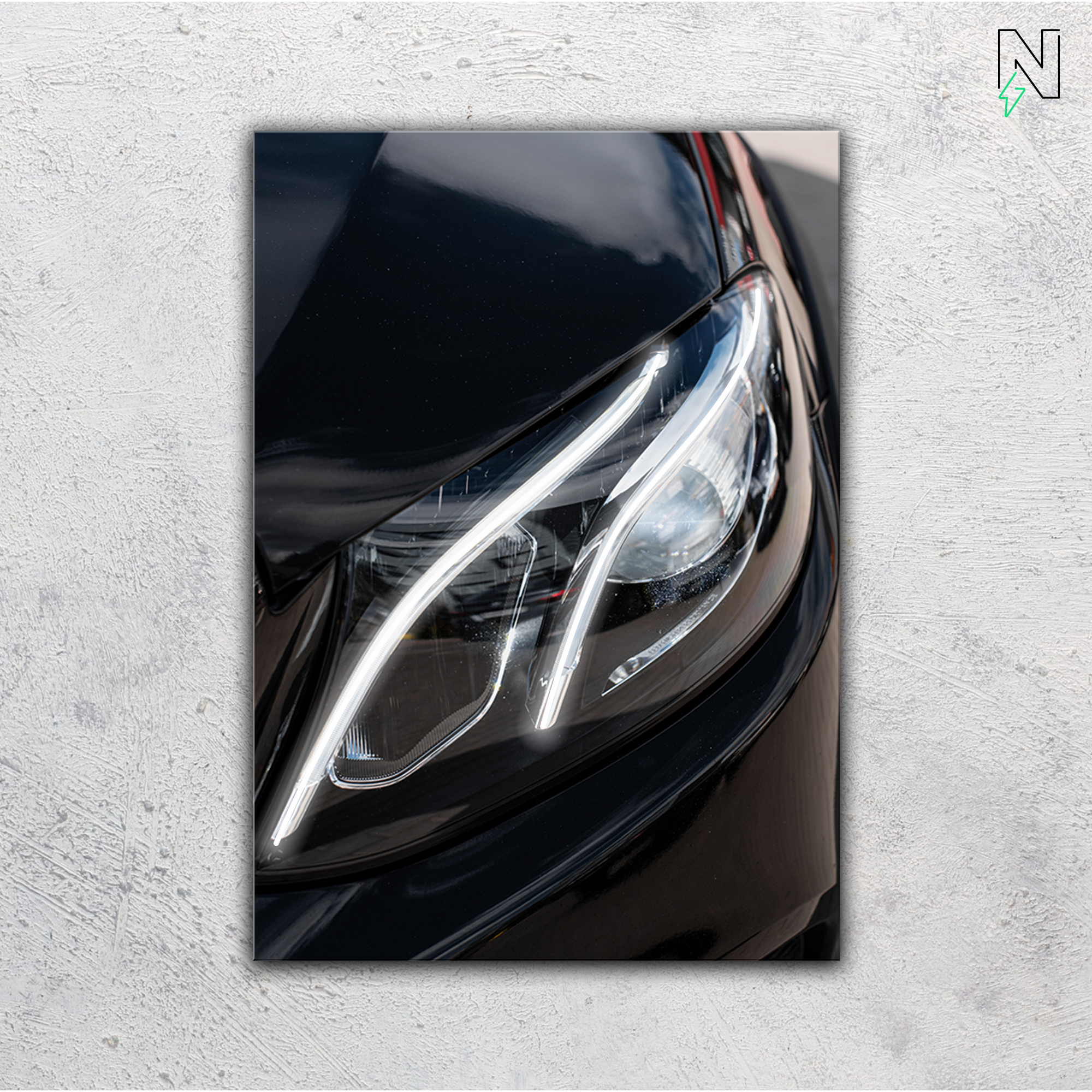 Mercedes V2 LED Neon Art