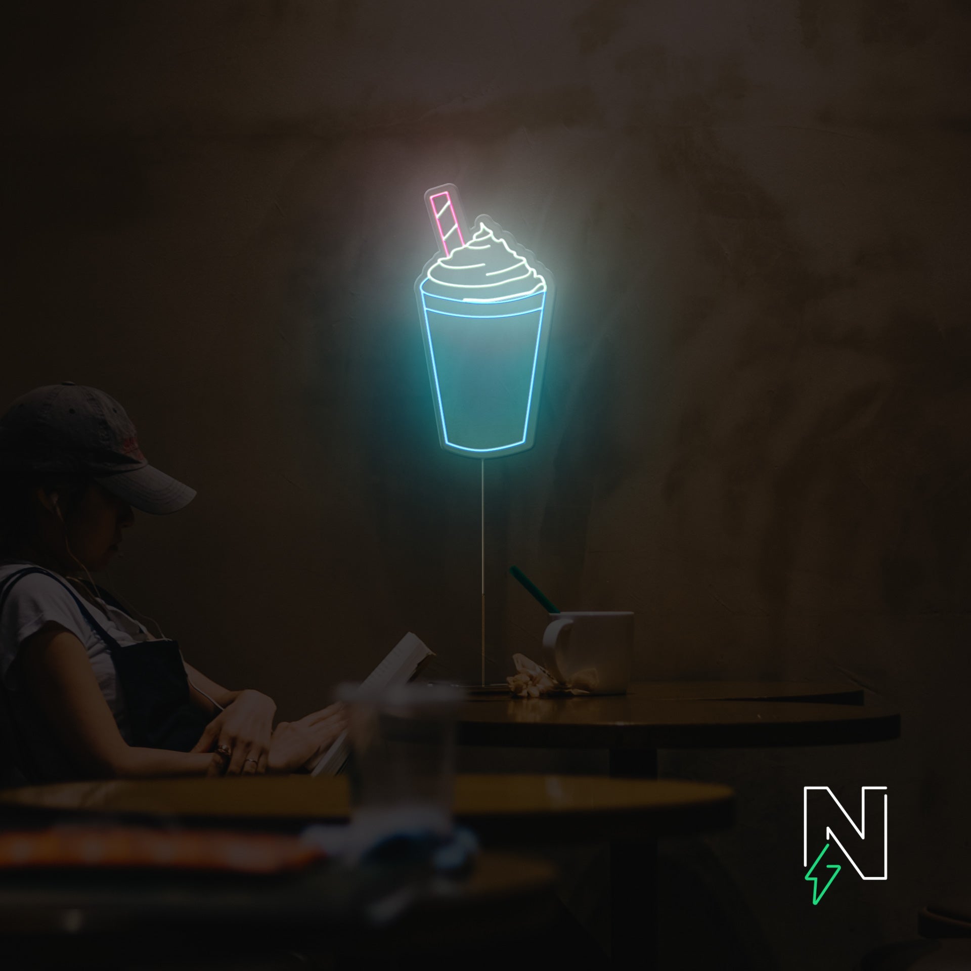 Shake Neon Sign