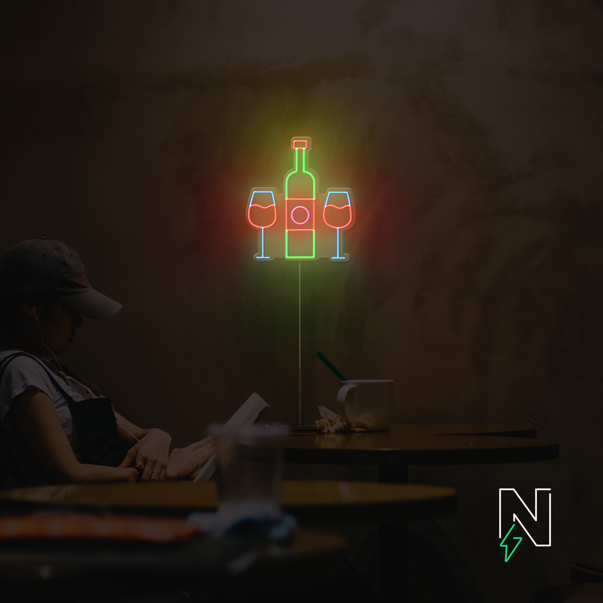 Wine Neon Sign