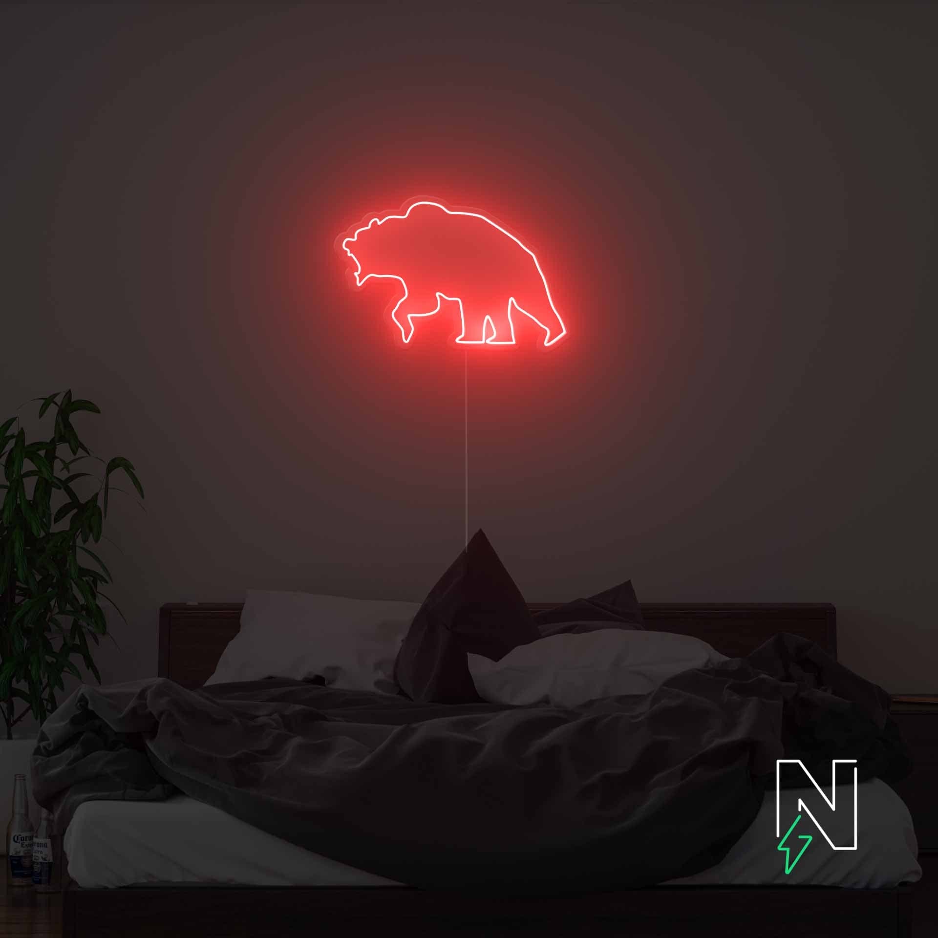 Bear Neon Sign