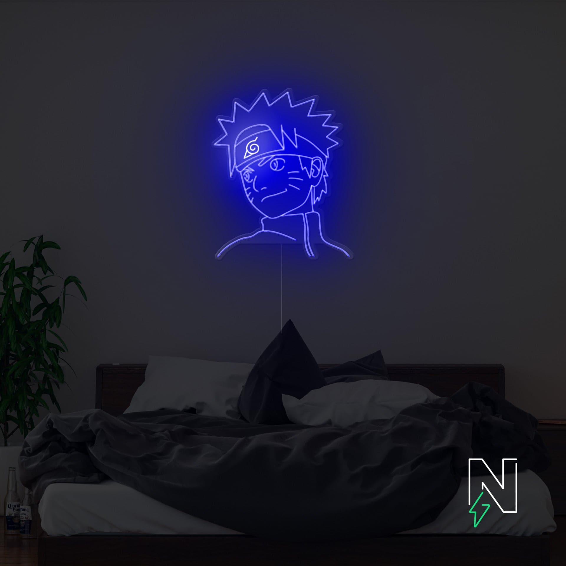 Naruto Anime Neon Sign