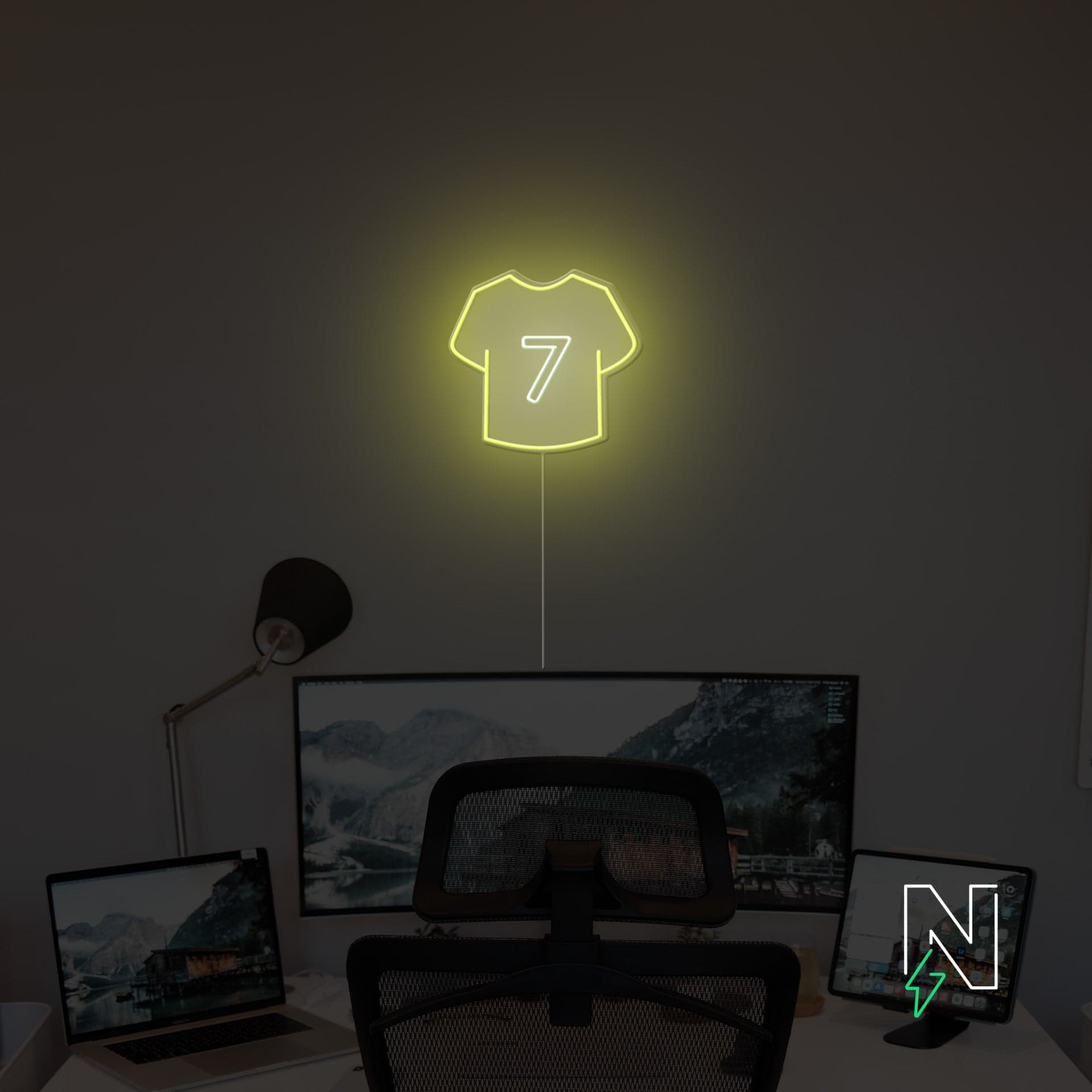Jersey No.7 Neon Sign