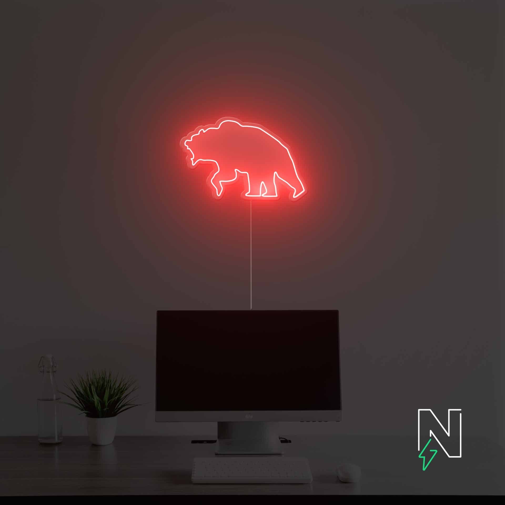 Bear Neon Sign