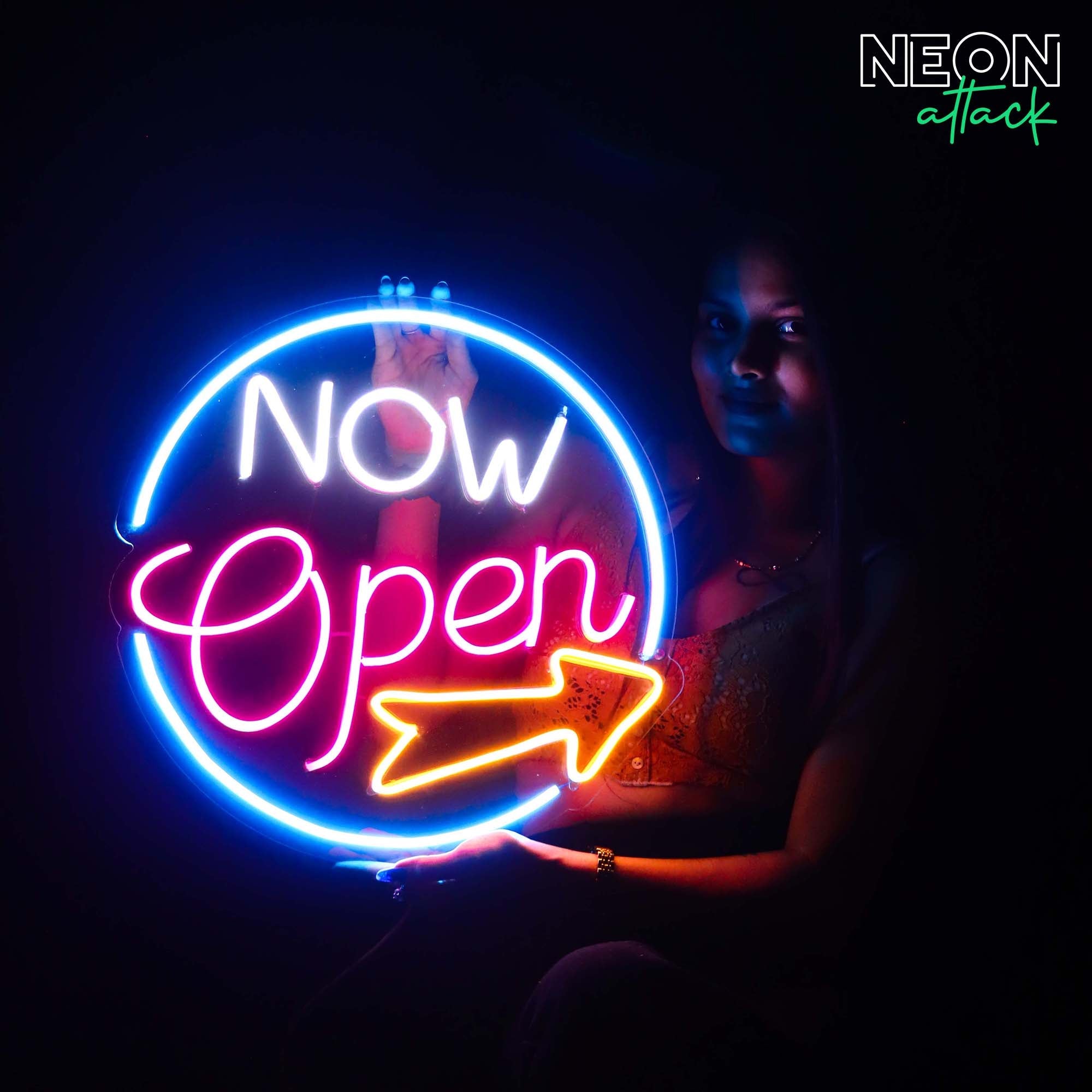 Now Open Neon Light Sign