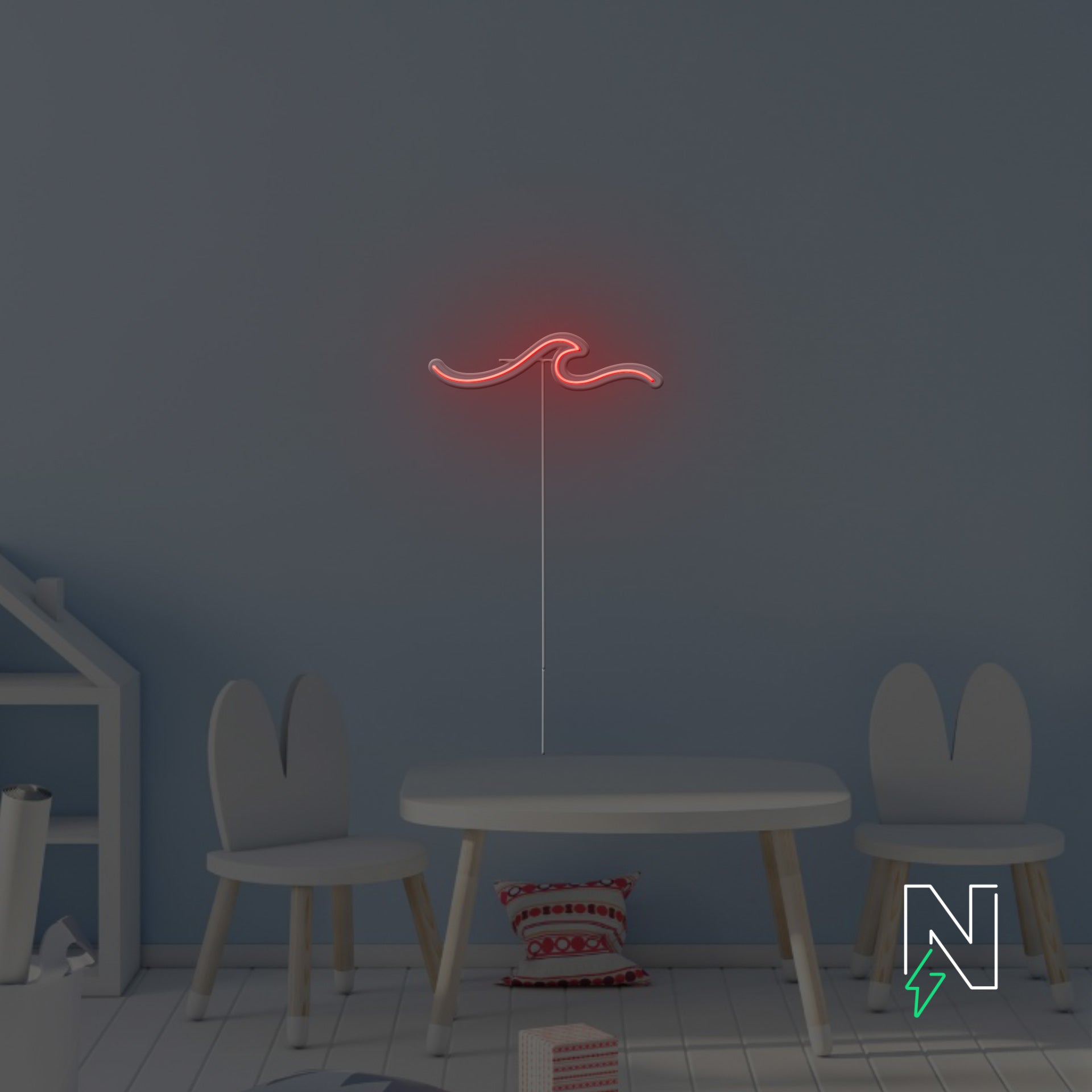 Wave Neon Sign