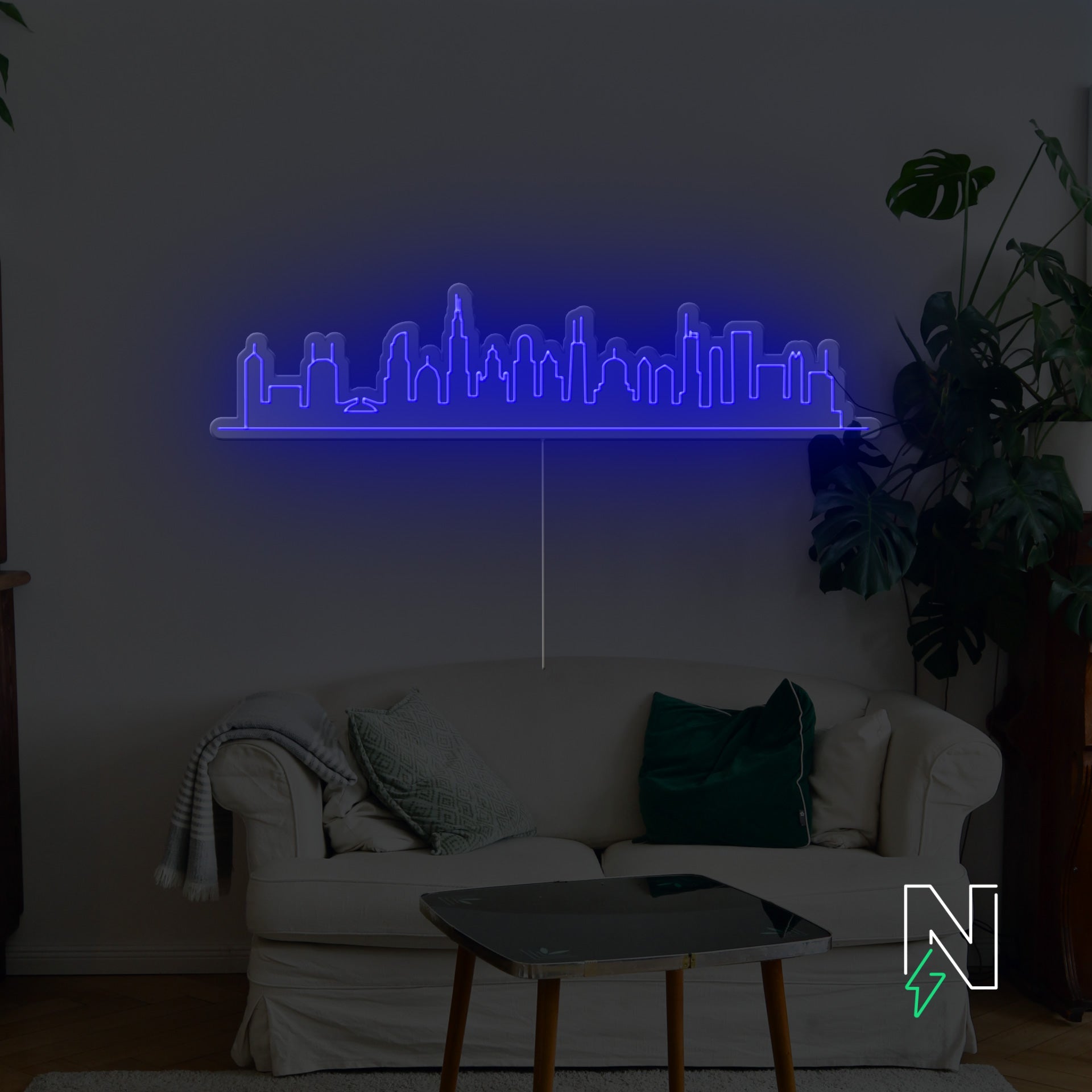Skyline Neon Sign