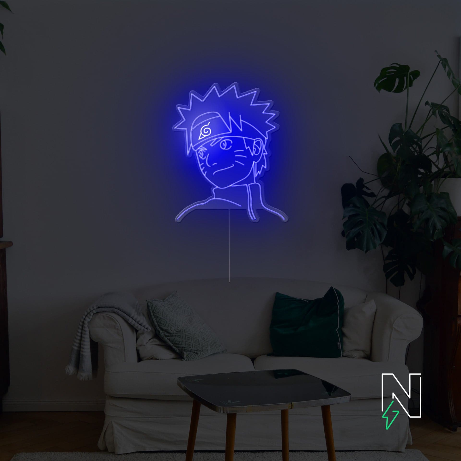 Naruto Anime Neon Sign