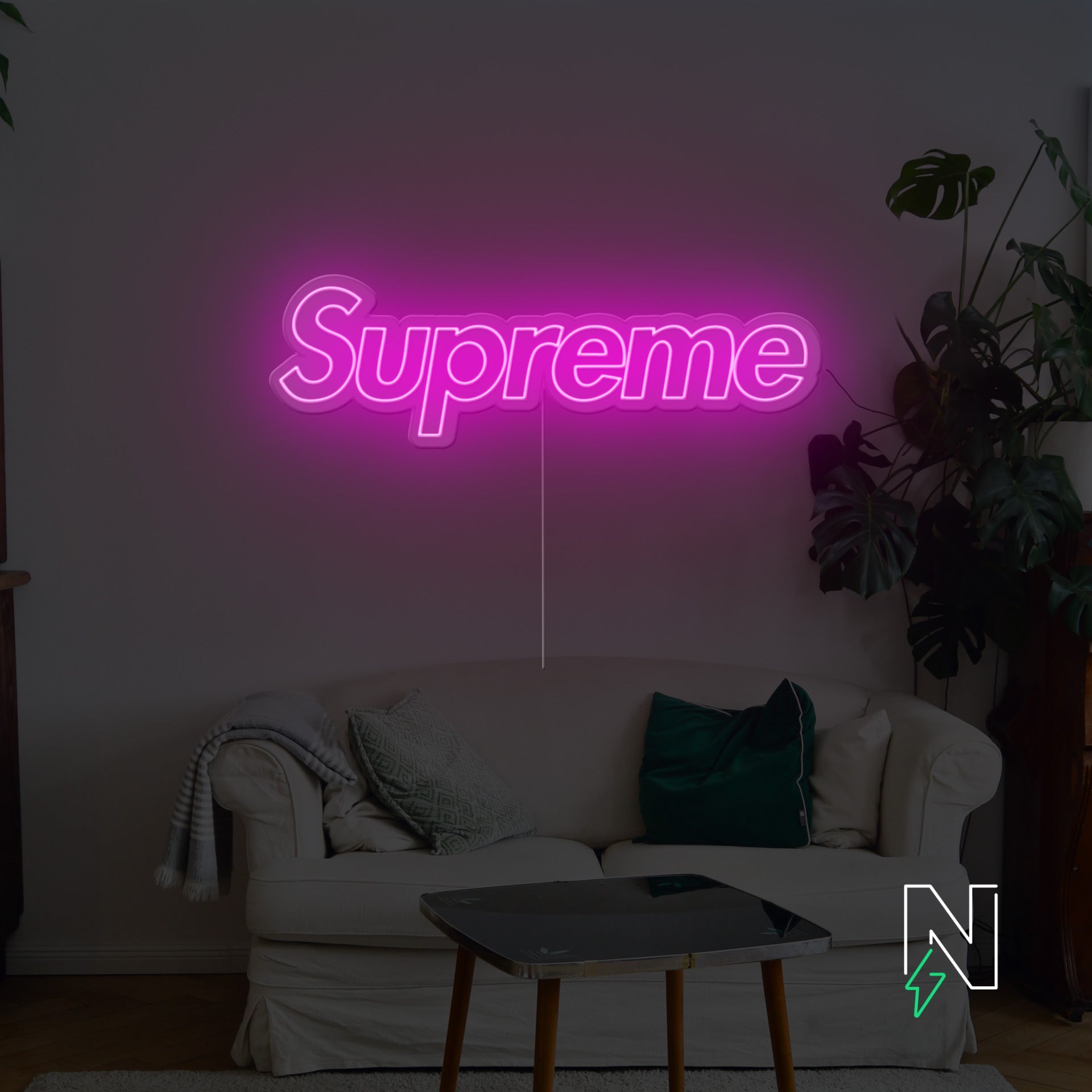 Supreme Neon Sign