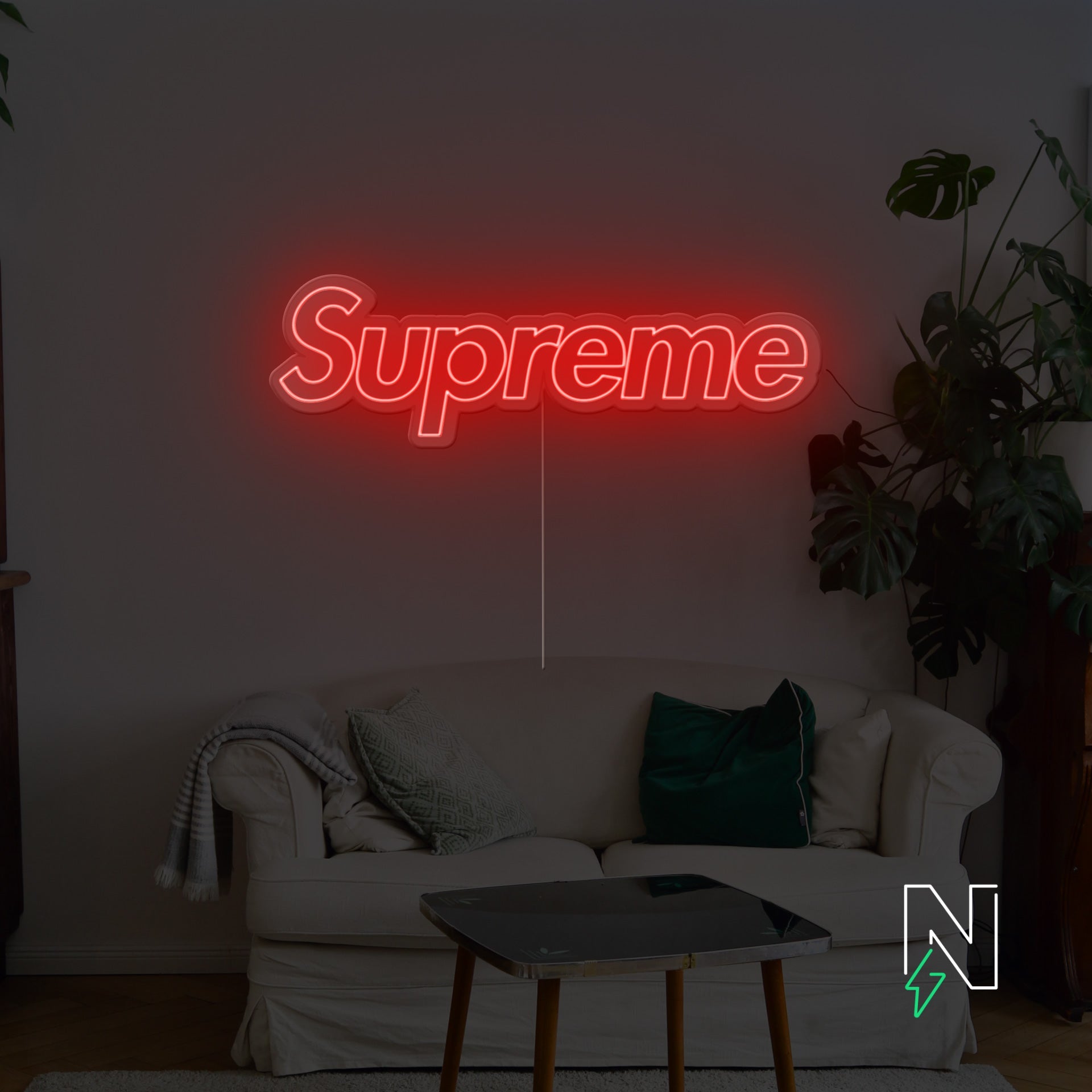 Supreme Neon Sign