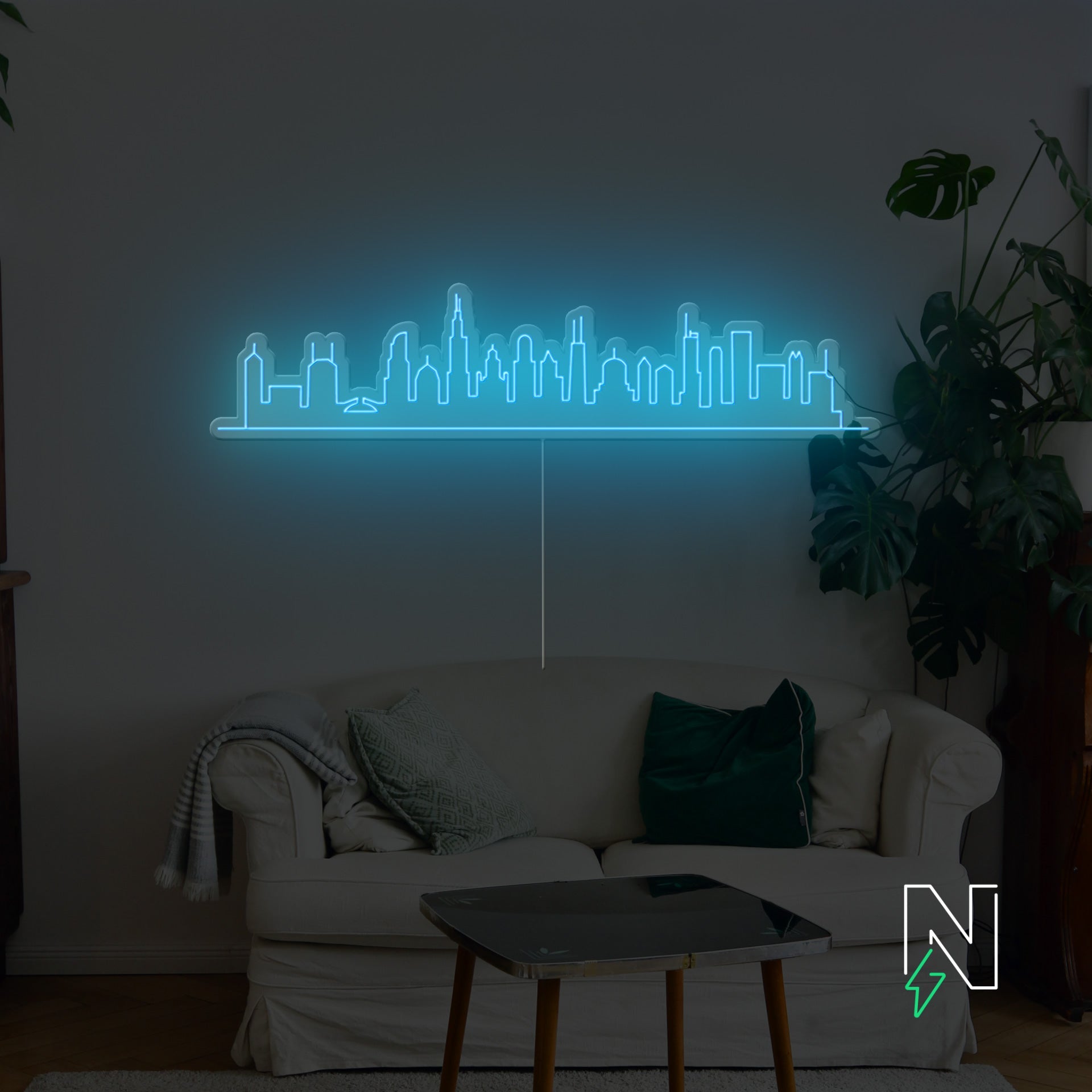 Skyline Neon Sign