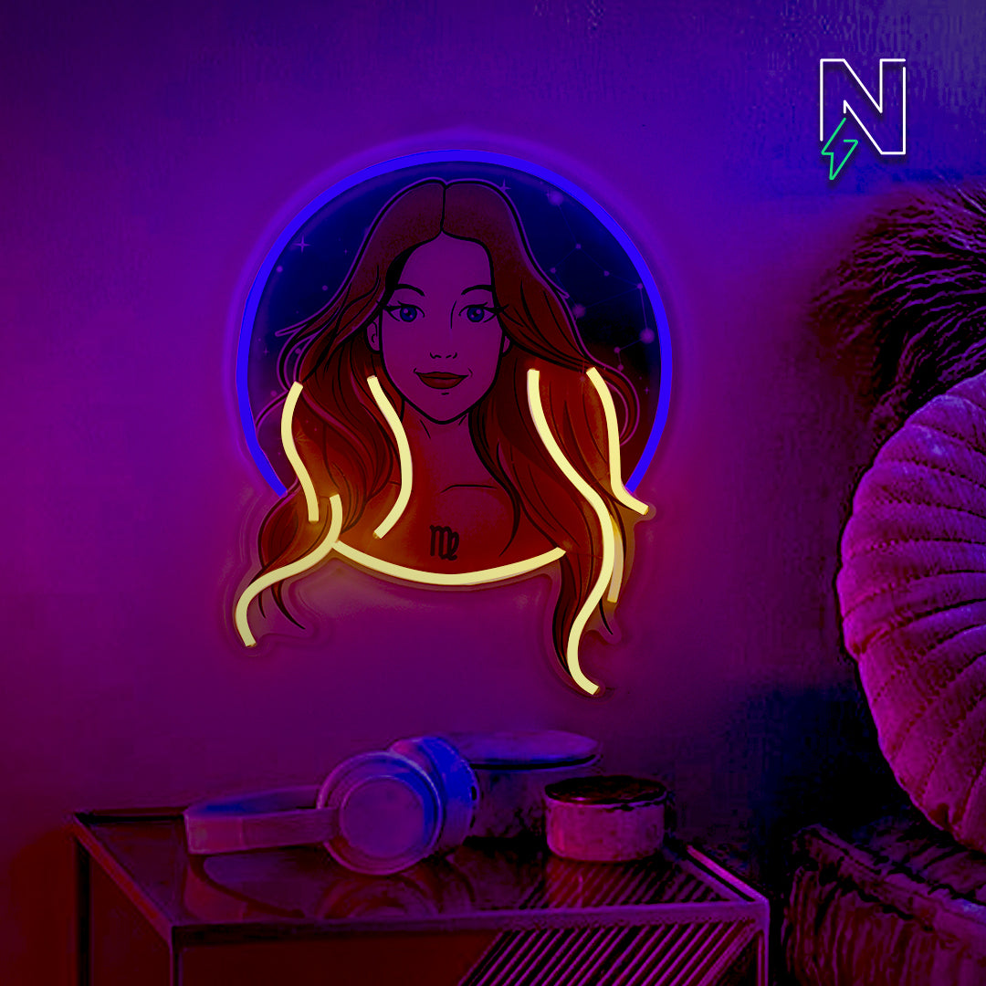Virgo Neon Sign