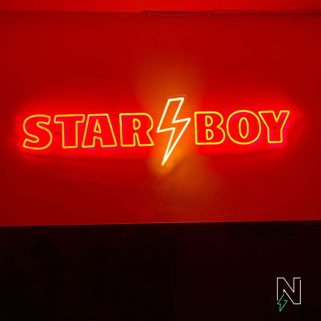 Star Boy Neon Sign