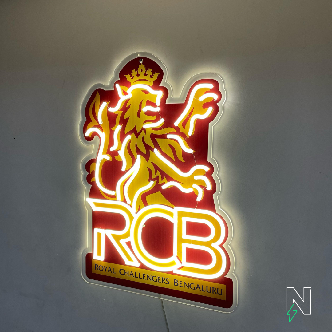 RCB Neon Sign