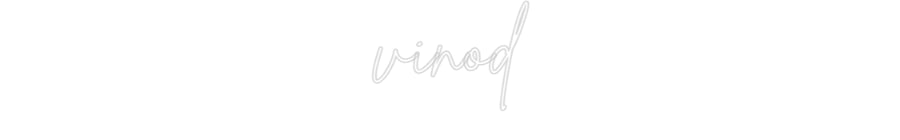Custom Neon: vinod