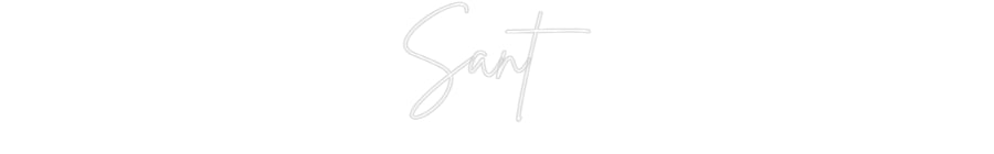 Custom Neon: Sant