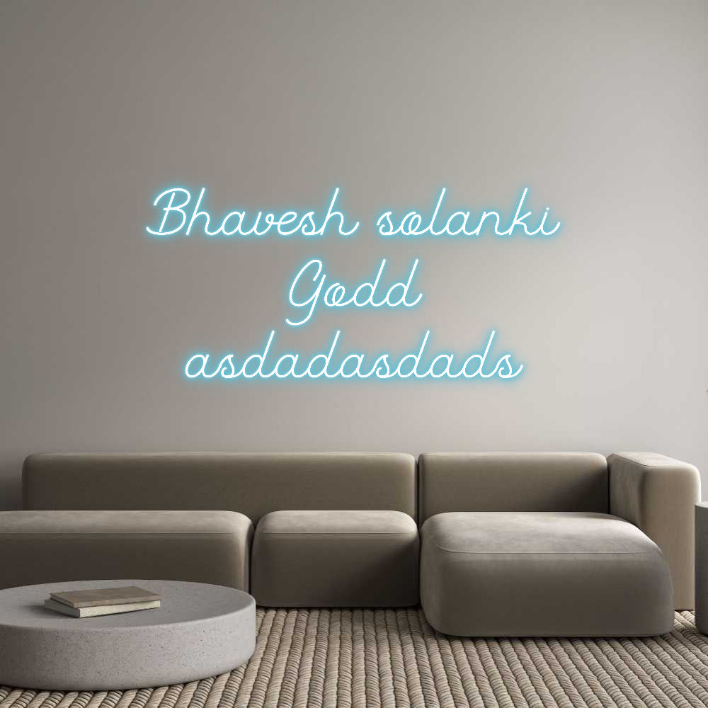 Custom Neon: Bhavesh solan...