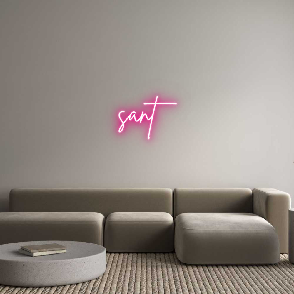 Custom Neon: sant
