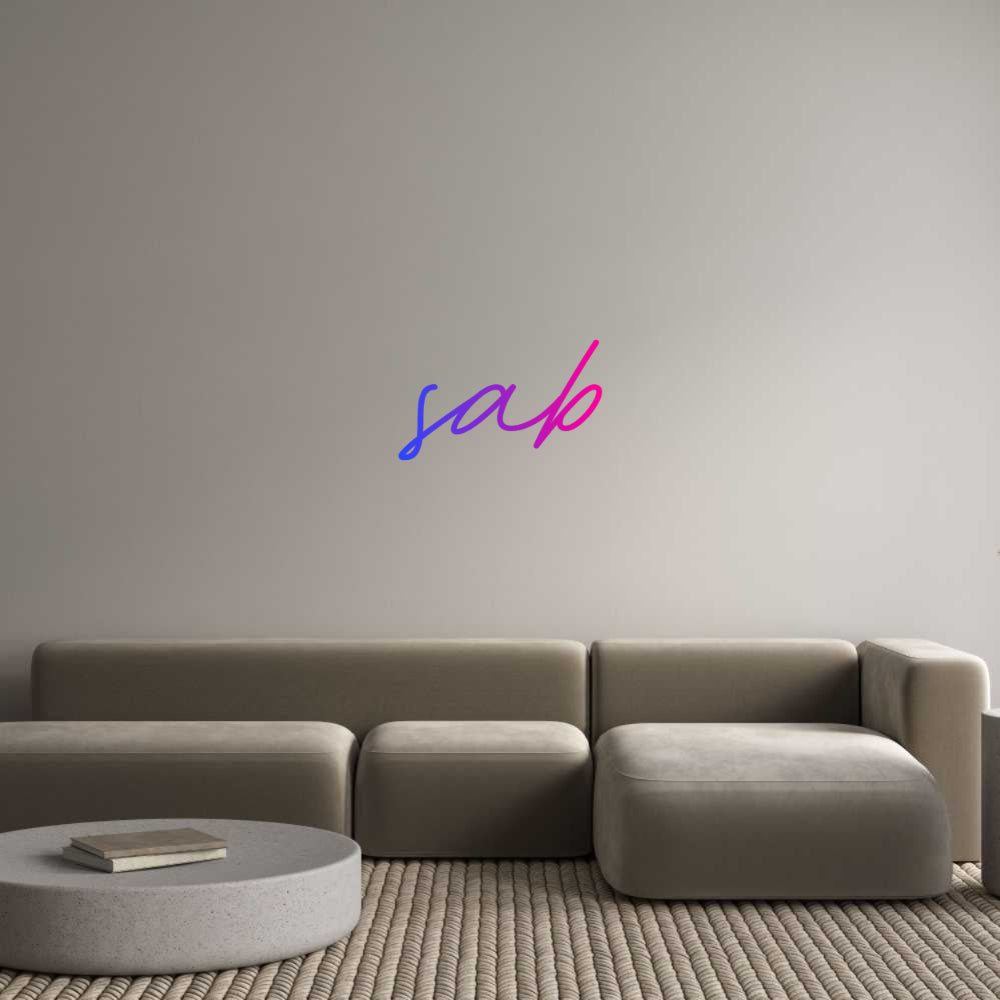 Custom Neon: sab
