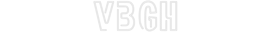 Custom Neon:  vbgh