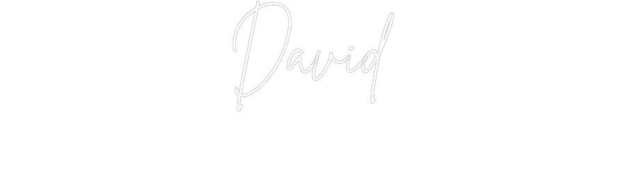 Custom Neon: David
