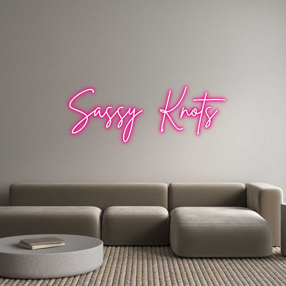 Custom Neon: Sassy Knots