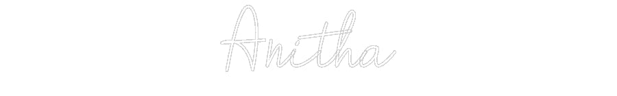 Custom Neon: Anitha